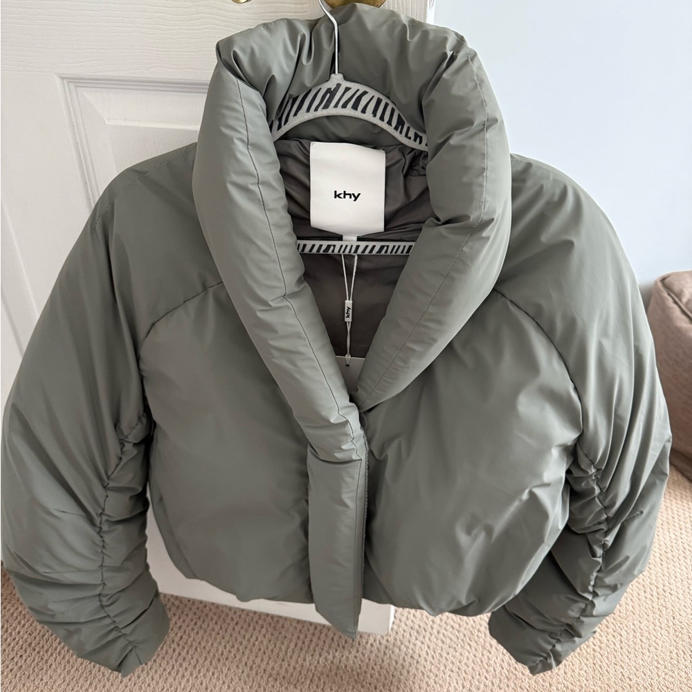 Brand new with tags KHY cropped puffer jacket